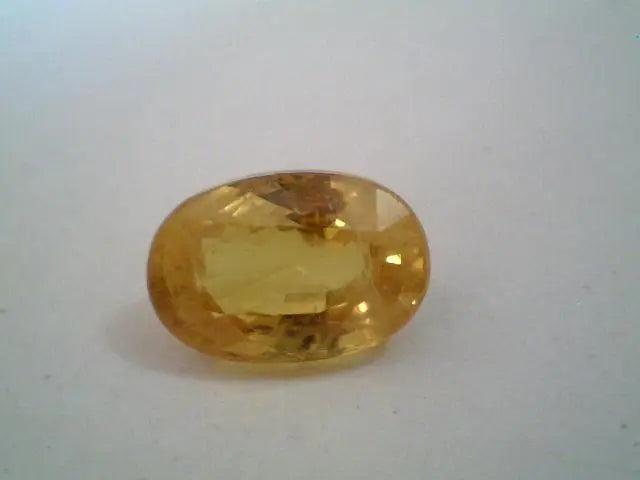 3.1 CT PREMIUM NATURAL BANGKOK YELLOW SAPPHIRE GEMS,REAL PUKHRAJ