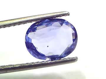 3.10 Ct GII Certified Unheated Untreated Natural Ceylon Blue Sapphire