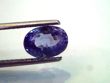 3.09 Ct Unheated Untreated Natural Ceylon Blue Sapphire Neelam