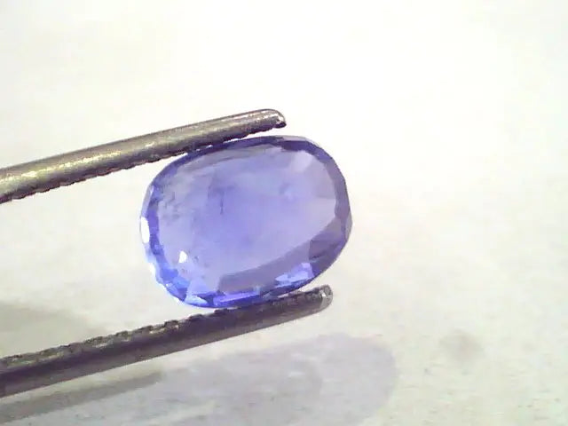 3.09 Ct Unheated Untreated Natural Ceylon Blue Sapphire Neelam Gems