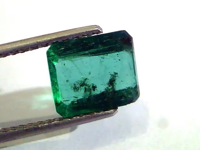 3.19 Ct Unheated Untreated Natural Zambian Emerald Gemstone AA