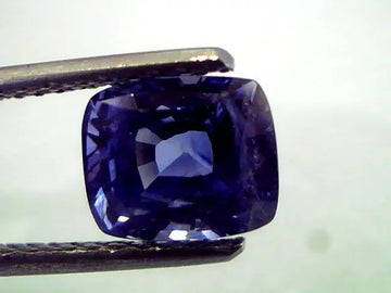 3.10 Ct Rare Exclusive Kashmir/Jammu Blue Sapphire **IGI Certified**