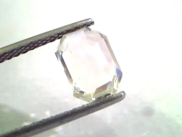3.10 Ct Unheated Untreated Natural Premium White Sapphire Gems