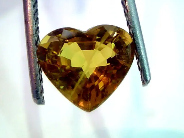 3.15 Ct Natural Premium Yellow Sapphire (Heart shaped) Heated