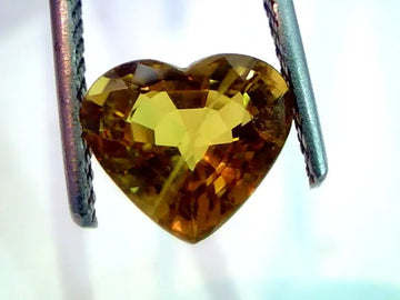 3.15 Ct Natural Premium Yellow Sapphire (Heart shaped) Heated