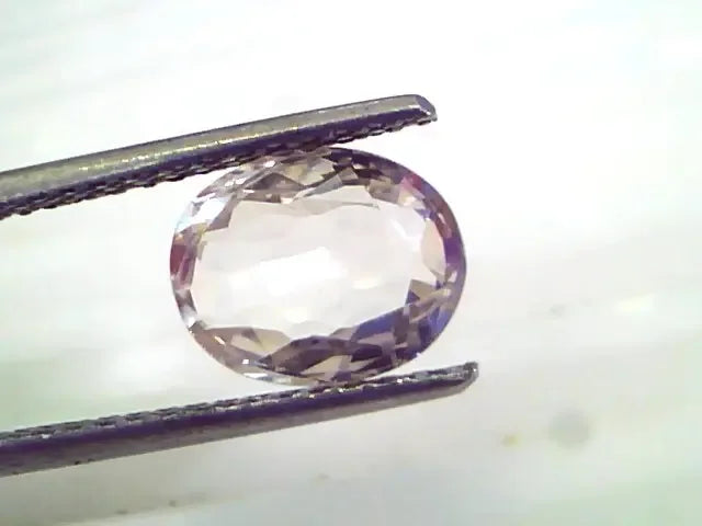 3.11 Ct Unheated Untreated Natural Ceylon White Sapphire Gems - Venus Gems
