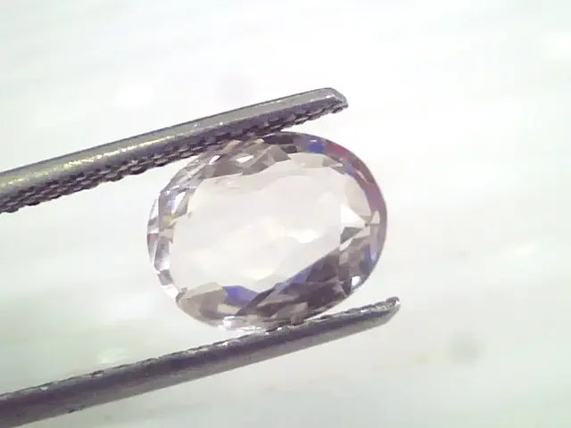 3.11 Ct Unheated Untreated Natural Ceylon White Sapphire Gems - Venus Gems