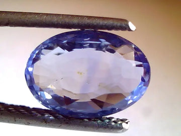 3.12 Ct Unheated Untreated Natural Ceylon Blue Sapphire,Neelam