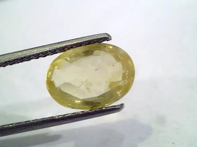3.11 Ct Unheated Untreated Natural Ceylon Yellow Sapphire Gems
