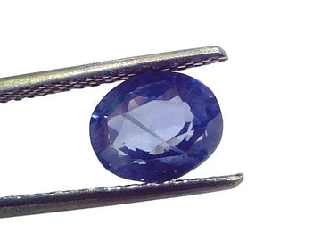 3.13 Ct IGI Certified Unheated Untreated Natural Burma Blue Sapphire - Venus Gems