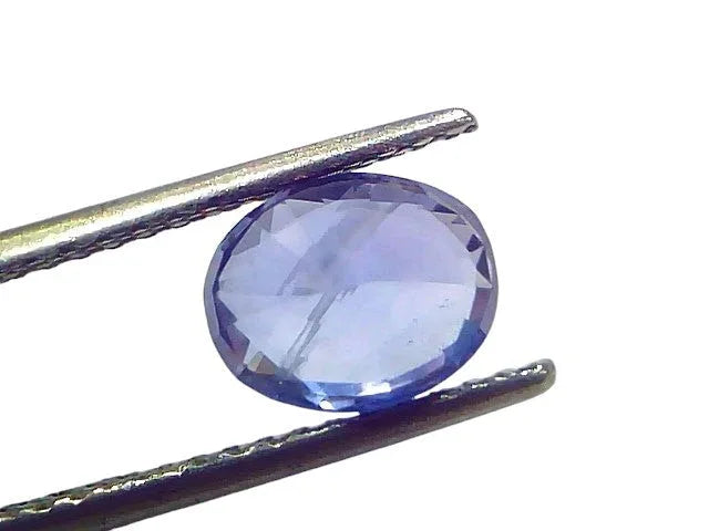 3.13 Ct IGI Certified Unheated Untreated Natural Burma Blue Sapphire - Venus Gems
