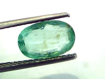 3.13 Ct Untreated Untreated Natural Coloumbian Emerald Gemstone
