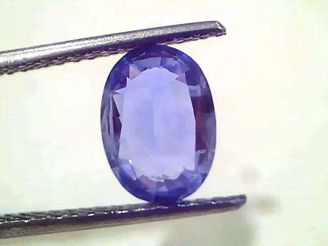 3.14 Ct IGI Certified Unheated Untreated Natural Ceylon Blue Sapphire AA