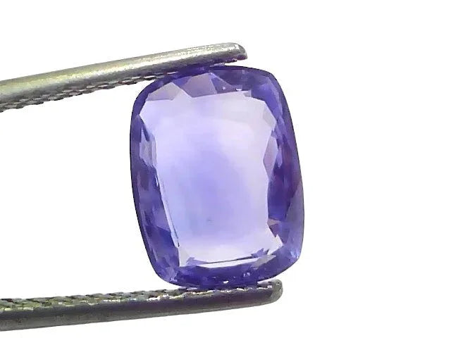 3.14 Ct IGI Certified Unheated Untreated Natural Ceylon Blue Sapphire - Venus Gems