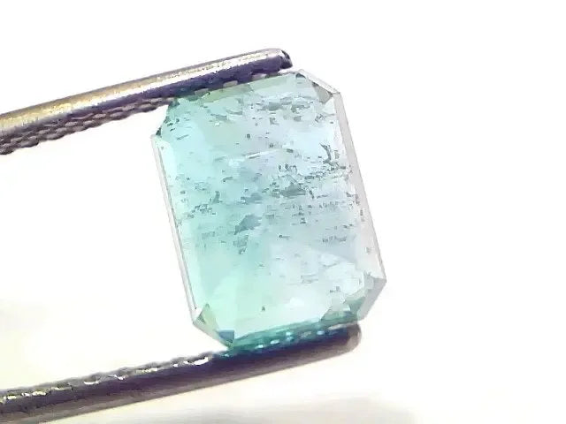 3.14 Ct GII Certified Untreated Natural Zambian Emerald Gemstones - Venus Gems