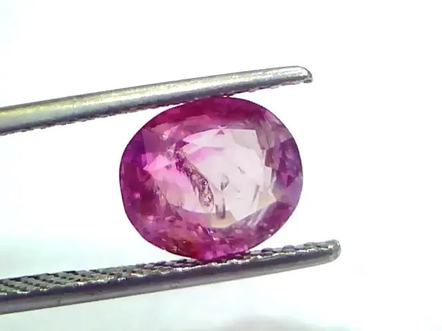 3.14 Ct GII Certified Unheated Untreated Natural Old Burma Ruby AAA - Venus Gems