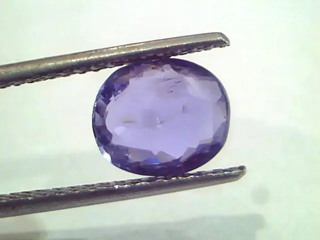 3.18 Ct Unheated Untreated Ceylon Blue Sapphire Neelam Gemstone