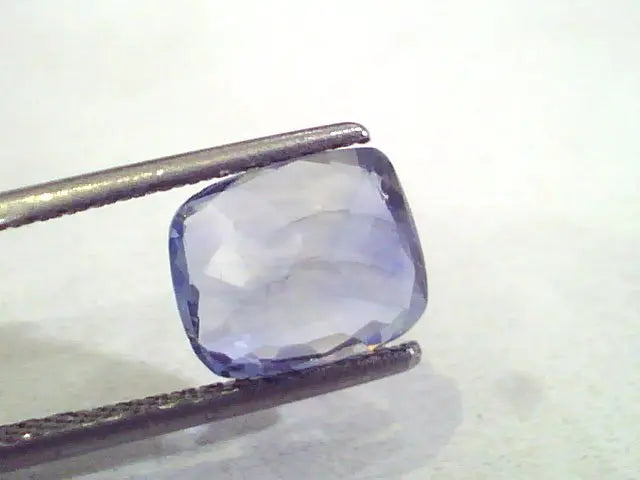 3.21 Ct Unheated Untreated Natural Srilankan Blue Sapphire Neelam Gems