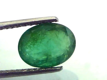 3.10 Ct Unheated Untreated Natural Zambian Emerald Gemstone