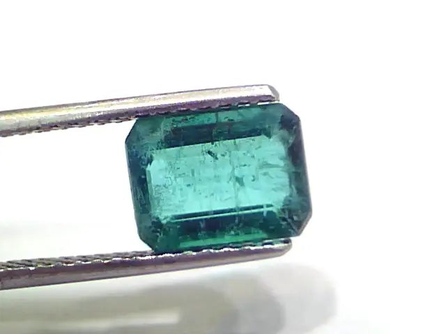3.15 Ct GII Certified Untreated Natural Zambian Emerald Gems AAAAA