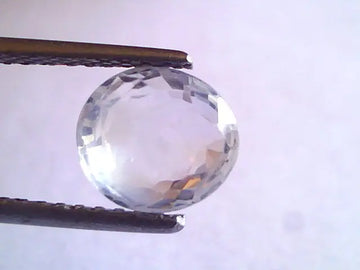 3.12 Ct Unheated Untreated Natural Ceylon White Sapphire