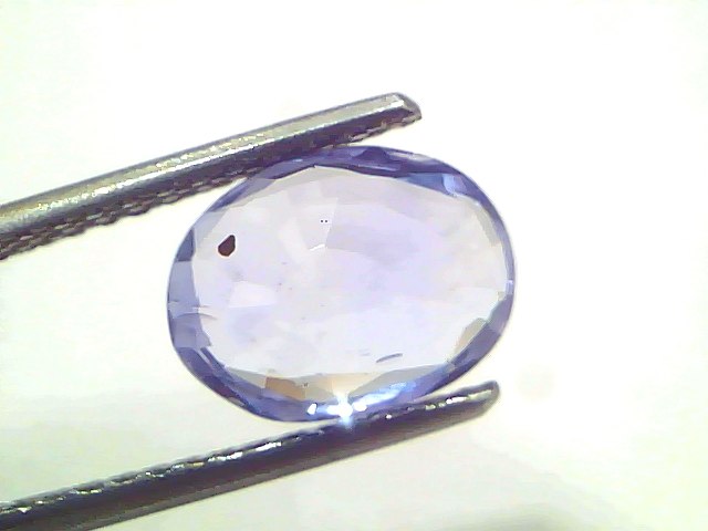 3.15 Ct 3.46 Ratti IGI Certified Unheated Untreated Natural Ceylon Blue Sapphire