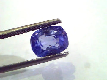 3.16 Ct Unheated Untreated Natural Ceylon Blue Sapphire Neelam Gems