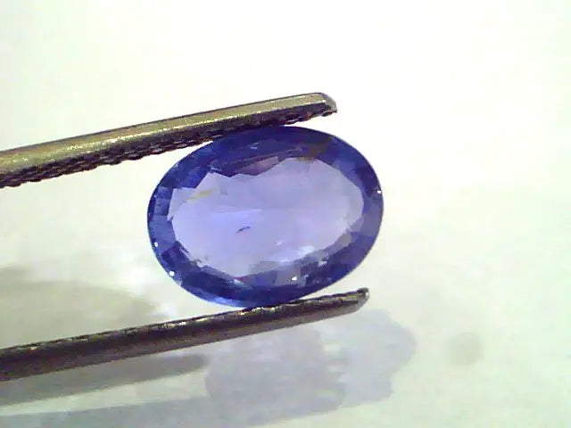 3.16 Ct Unheated Untreated Natural Srilankan Blue Sapphire Neelam