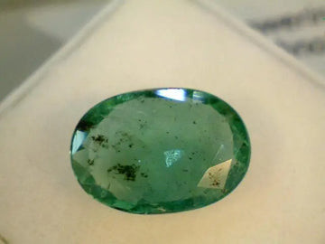 3.17 CARAT NATURAL ZAMBIAN EMERALD GEMSTONES A+++++