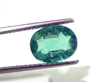 3.17 Ct IGI Certified Untreated Natural Zambian Emerald Gems AAA