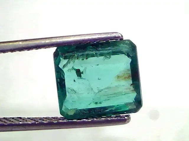 3.17 Ct GII Certified Untreated Natural Zambian Emerald Gems AAAAA - Venus Gems