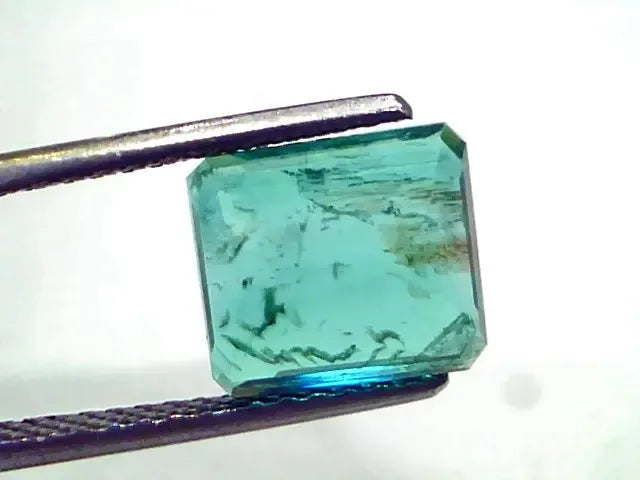 3.17 Ct GII Certified Untreated Natural Zambian Emerald Gems AAAAA - Venus Gems