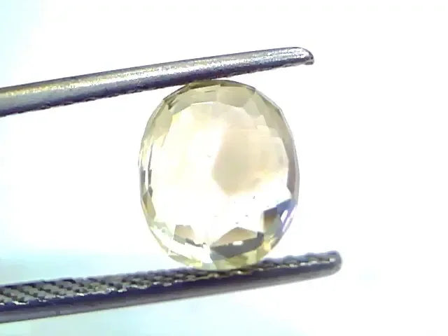 3.19 Ct Unheated Untreated Natural Ceylon Yellow Sapphire Gems - Venus Gems