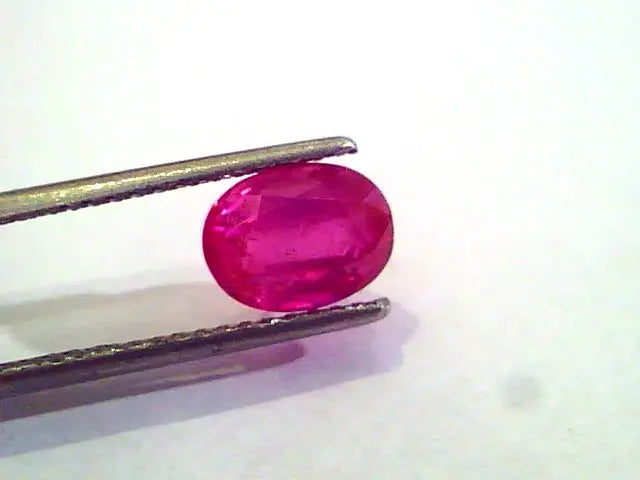 3.18 Ct Unheated Untreated Natural Old Burma Mines Ruby **Rare**