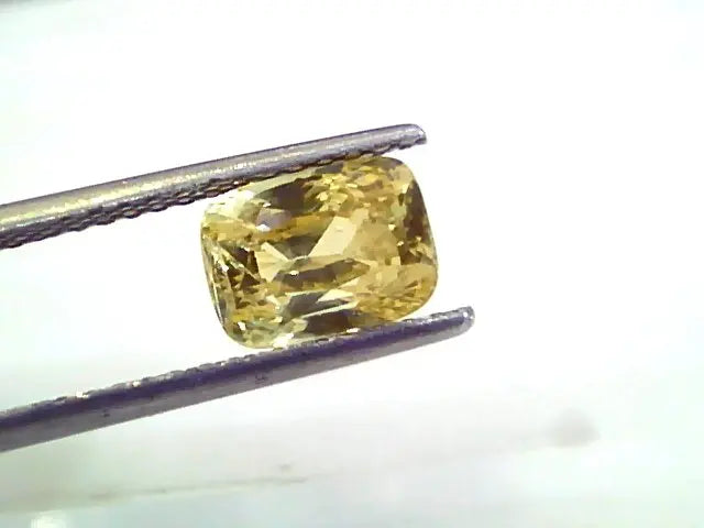 3.21 Ct 5.3 Ratti Unheated Untreated Natural Ceylon Yellow Sapphire
