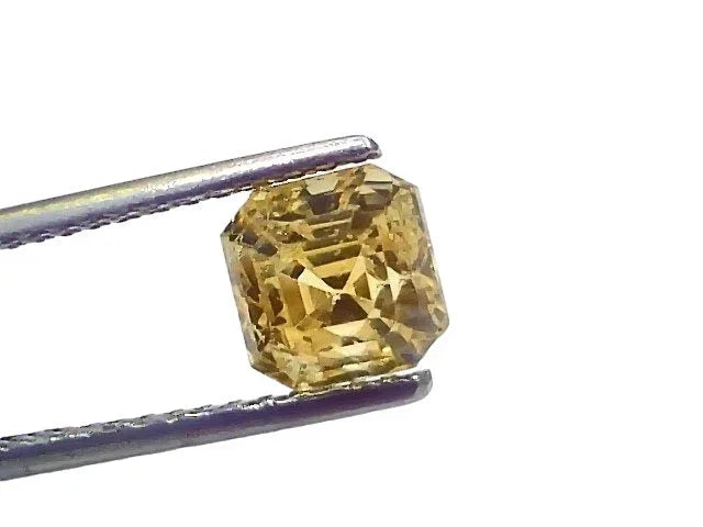 3.18 Ct IGI Certified Unheated Untreated Natural Ceylon Yellow Sapphire AAAAA - Venus Gems