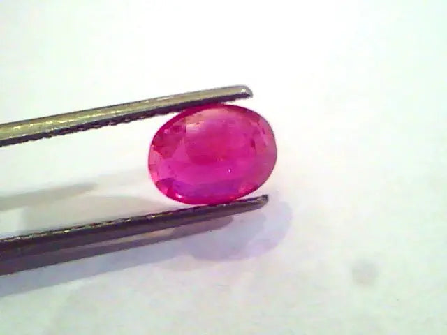 3.18 Ct Unheated Untreated Natural Old Burma Mines Ruby **Rare**