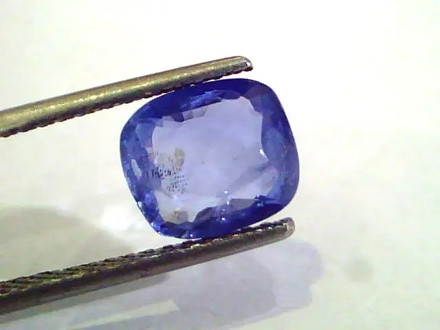 3.19 Ct Unheated Untreated Natural Ceylon Blue Sapphire Neelam Gems