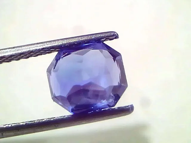 3.20 Ct IGI Certified Unheated Untreated Natural Ceylon Blue Sapphire AAA - Venus Gems