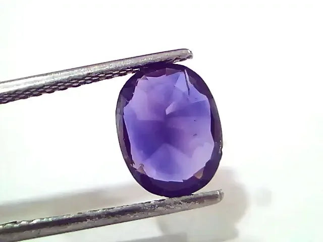 3.20 Ct GII Certified Unheated Untreated Natural Ceylon Deep Blue Sapphire - Venus Gems
