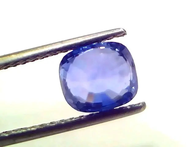 3.20 Ct IGI Certified Unheated Untreated Natural Ceylon Blue Sapphire AAA