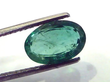 3.20 Ct Untreated Unheated Natural Zambian Emerald Gemstone AA