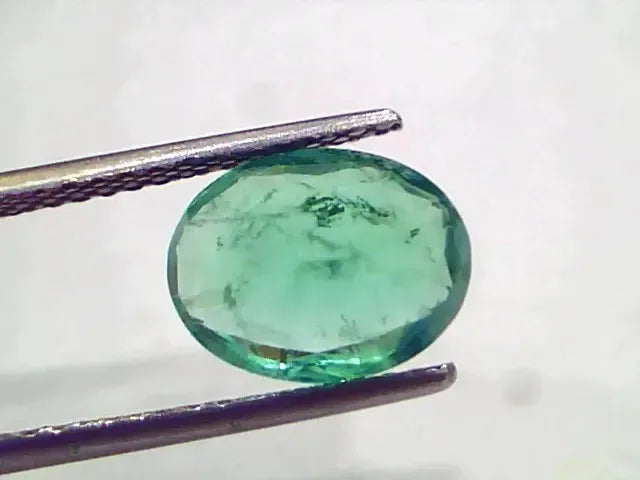 3.20 Ct GII Certified Untreated Natural Zambian Emerald Gems AA - Venus Gems