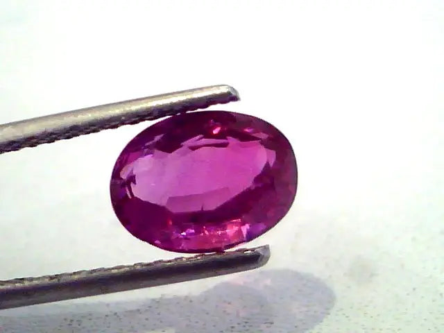 3.16 Ct IGI Certified Unheated Untreated Natural Madagaskar Ruby