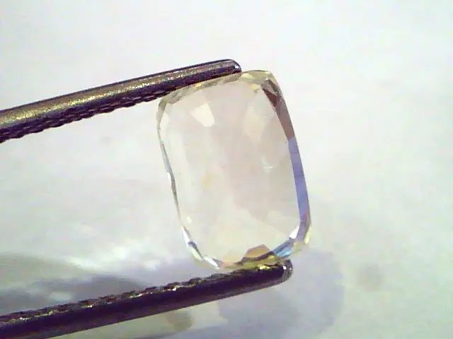 3.26 Ct Unheated Untreated Natural Ceylon Yellow Sapphire Pukhraj