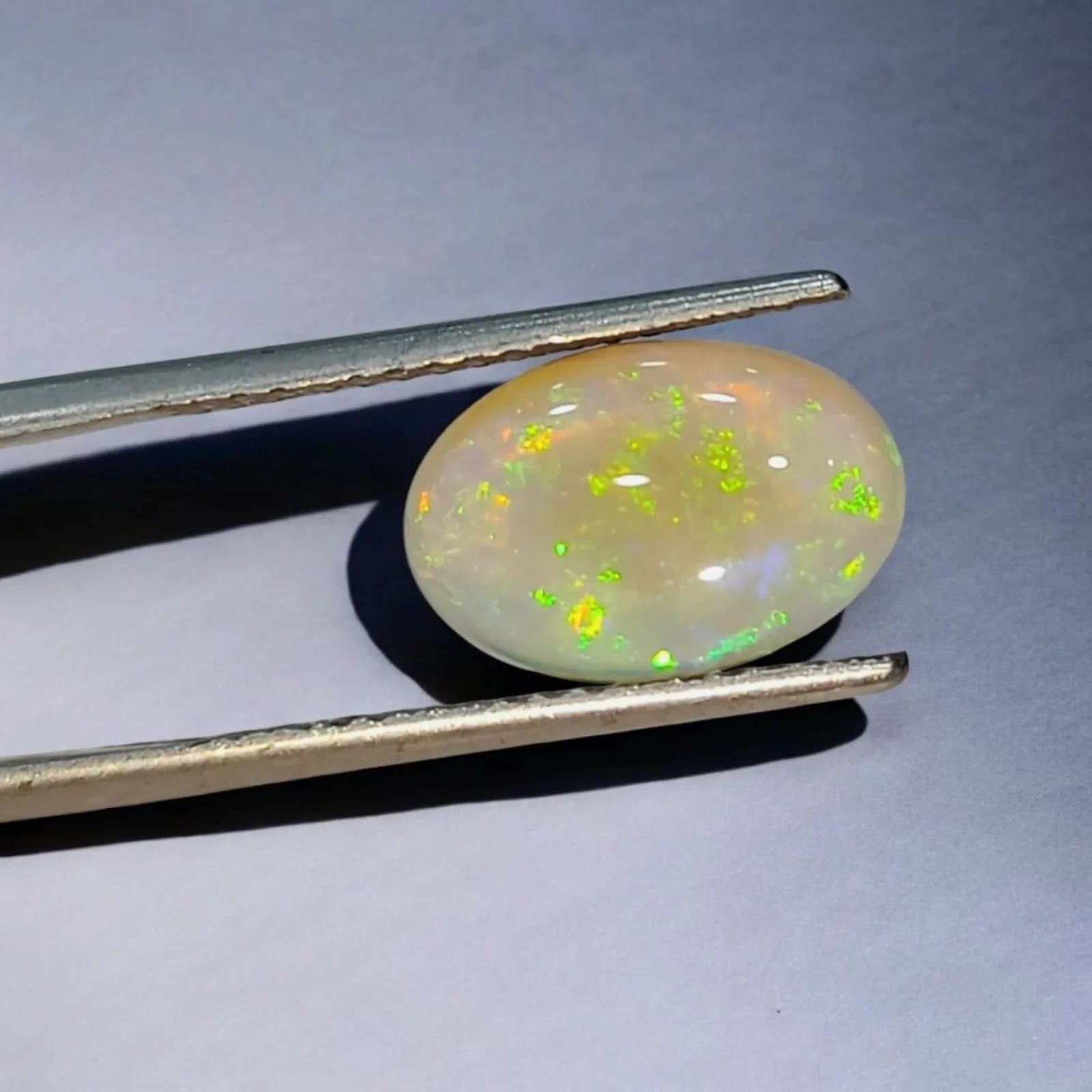 3.20 Ct Untreated Natural Australian Double Fire Opal Premium AAAAA - Venus Gems