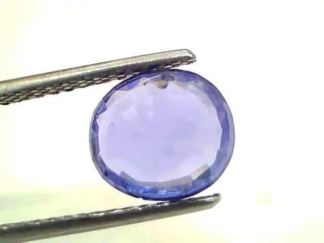 3.23 Ct IGI Certified Unheated Untreated Natural Ceylon Blue Sapphire AA