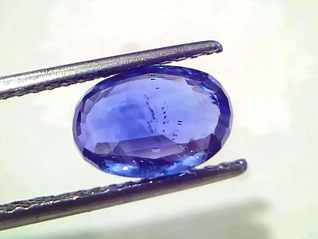 3.24 Ct IGI Certified Unheated Untreated Natural Ceylon Blue Sapphire AAA