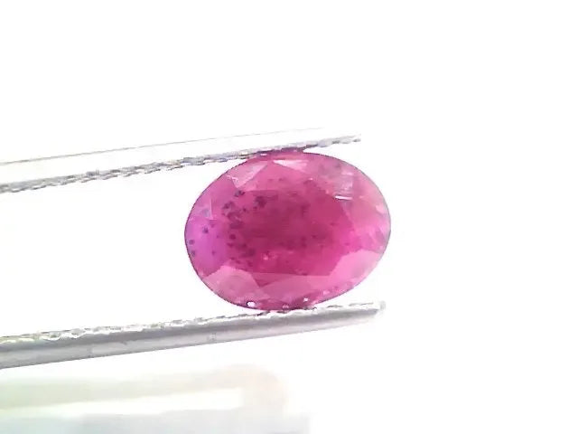 3.26 Ct Certified Unheated Untreated Natural New Burma Ruby - Venus Gems