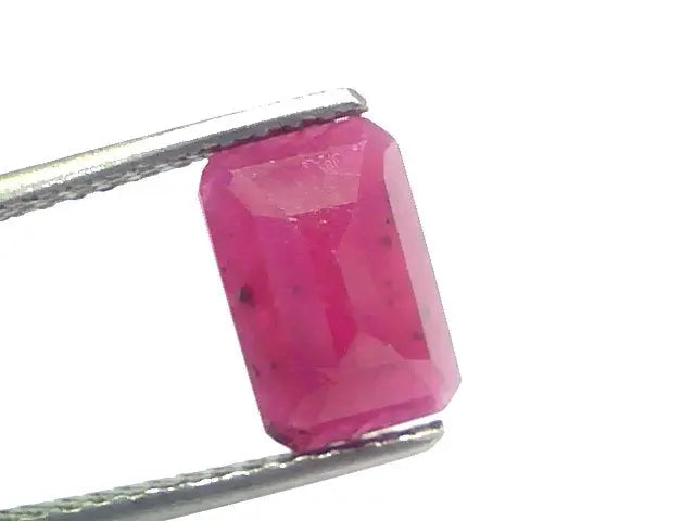 3.24 Ct Certified Unheated Untreated Natural New Burma Ruby